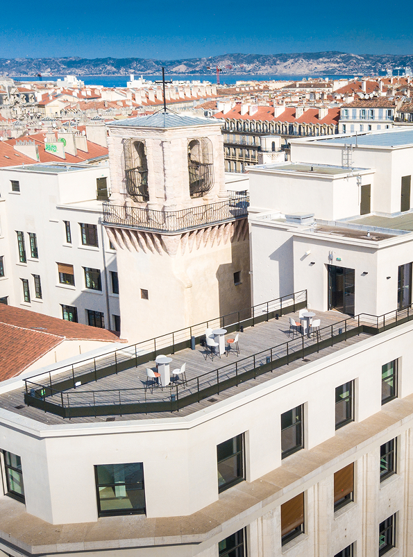 Grand Central Marseille — rooftop